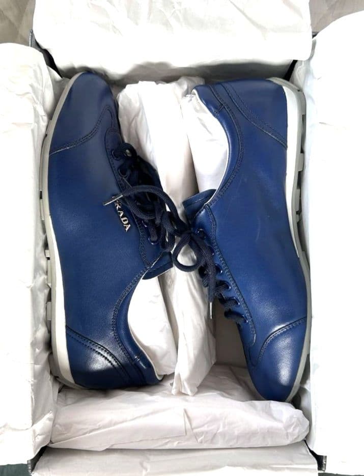 ★新品未使用★　プラダ　シープスキン　レディース 　スニーカー　37サイズ