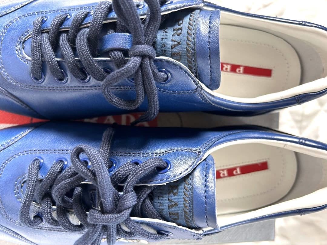 ★新品未使用★　プラダ　シープスキン　レディース 　スニーカー　37サイズ