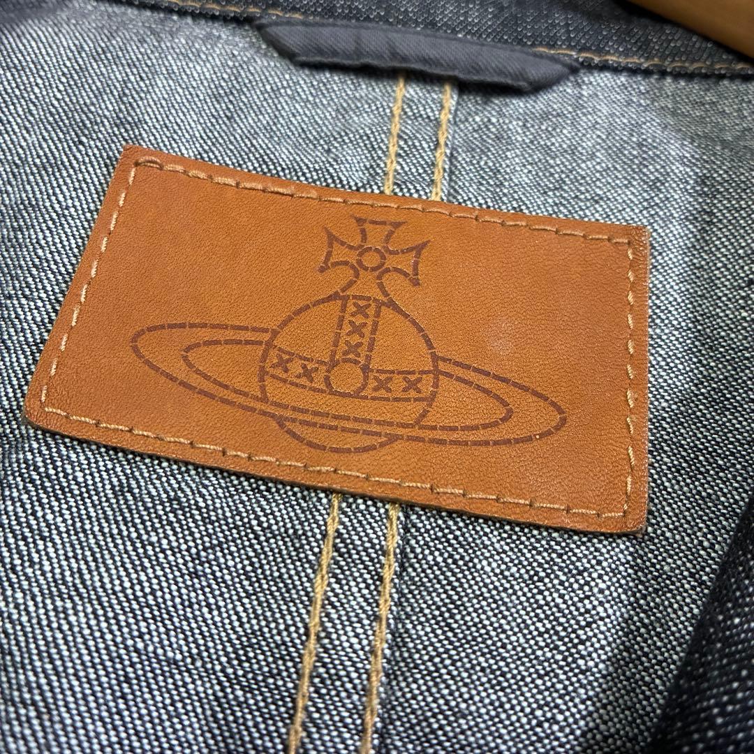 【美品】ヴィヴィアンウエストウッド レッドレーベル デニムジャケット サイズ3