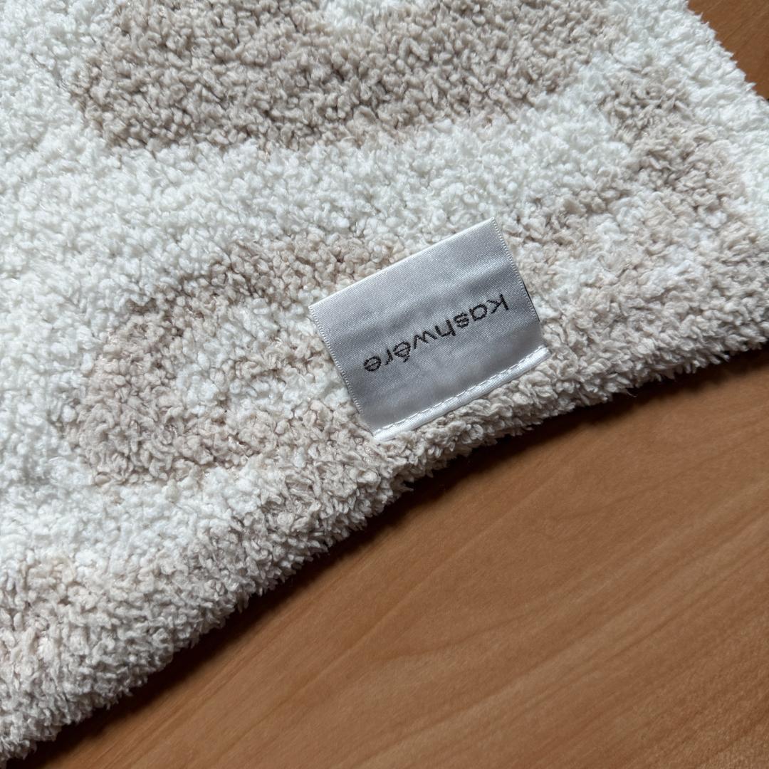 カシウエア KASHWERE ブランケット DAMASK ダマスク ベージュ