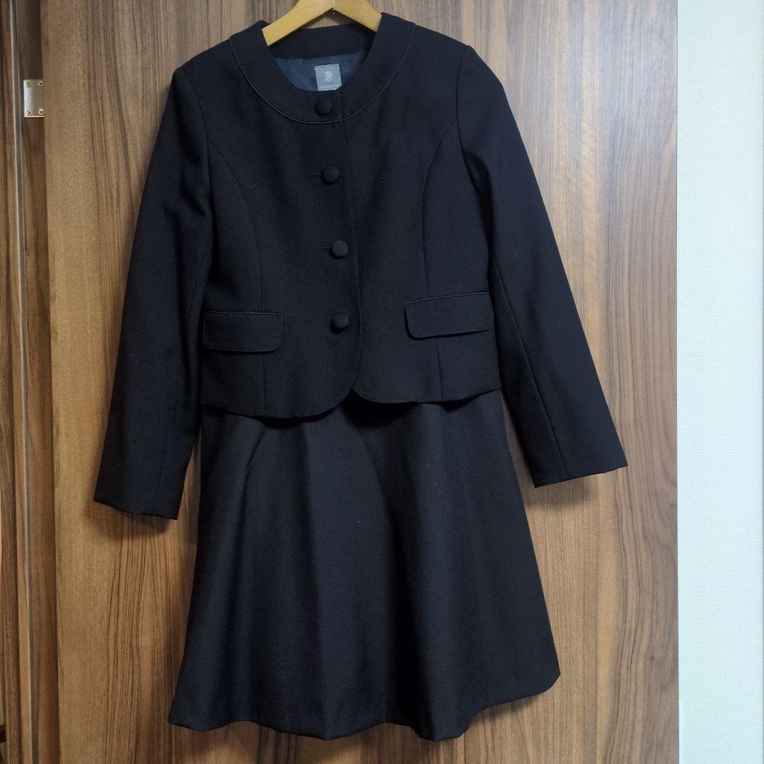 ai♡ ポンポネット紺スーツ中学受験用150 カーディガン付き3点セット