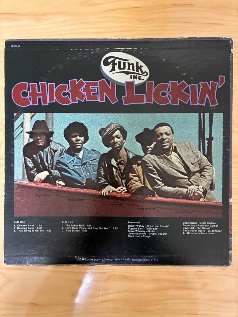 【LP】Funk Inc. / Chicken Lickin'