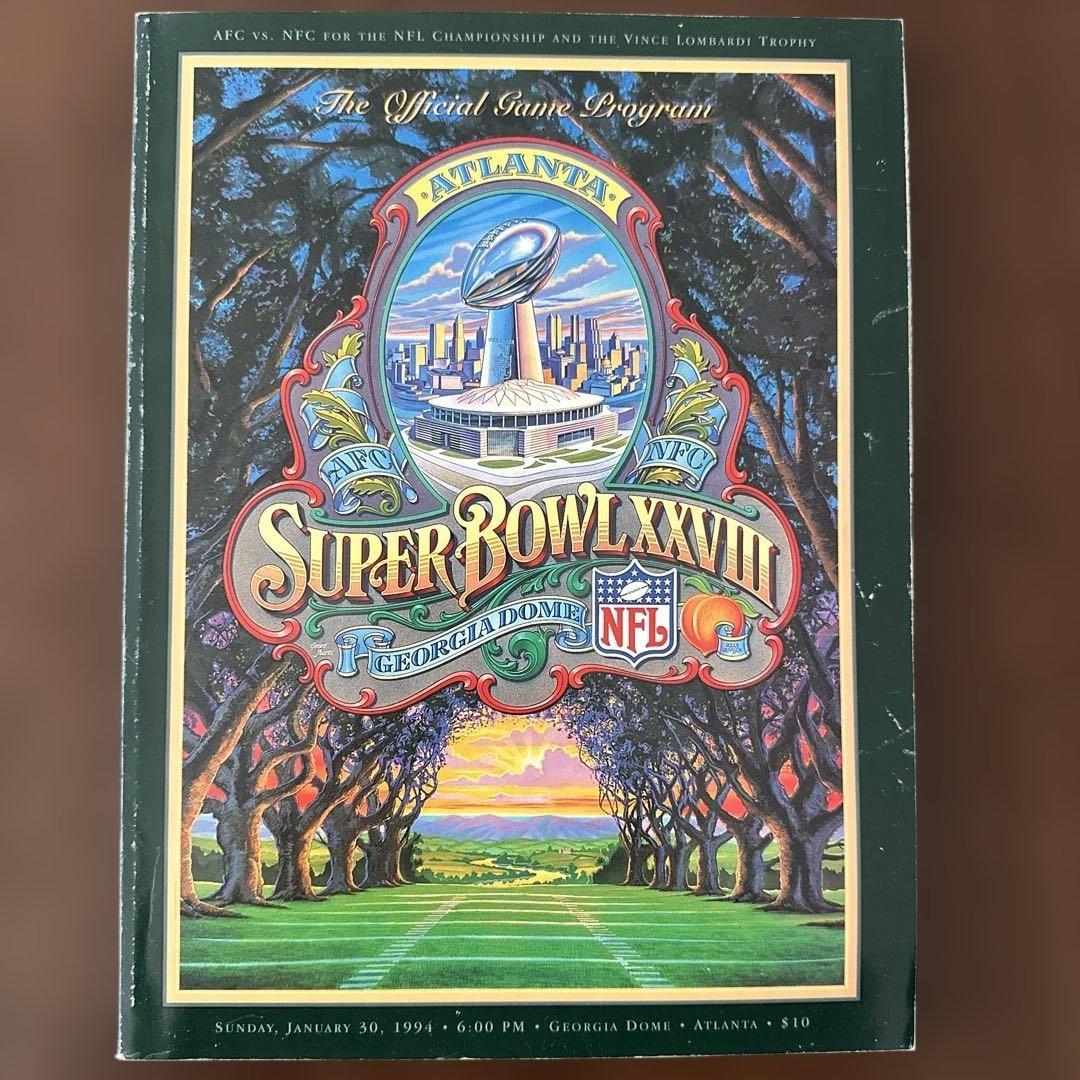 スーパーボウル プログラム8冊セット　23〜30回公式プログラム
