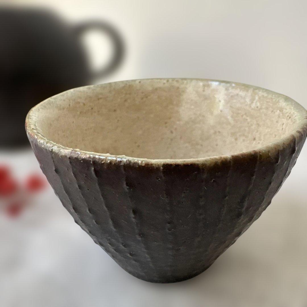 TATSUYA 大野素子 急須 ポットと湯のみの2点セット