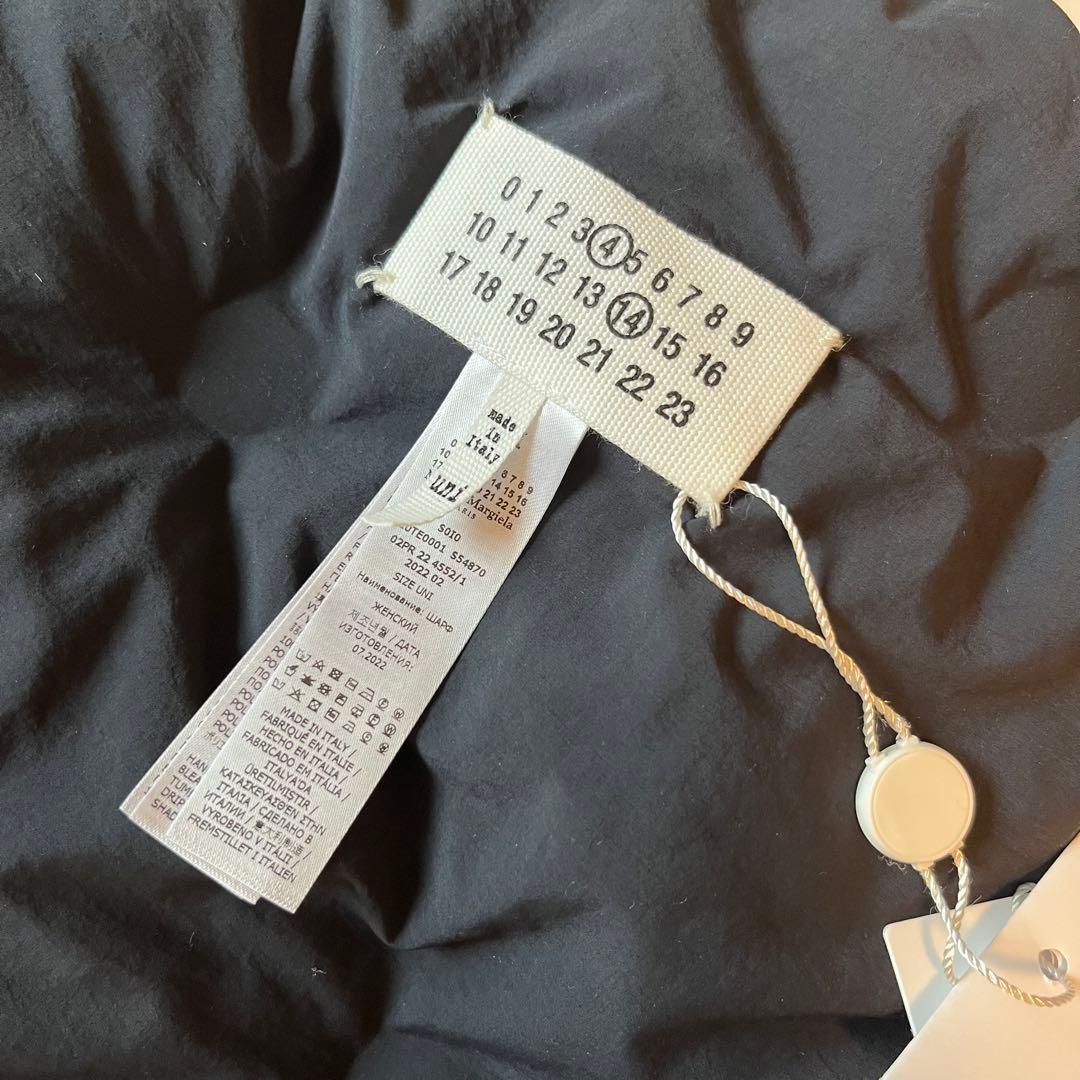 MAISON MARGIELA マフラー パテッド ナイロン 4ステッチ