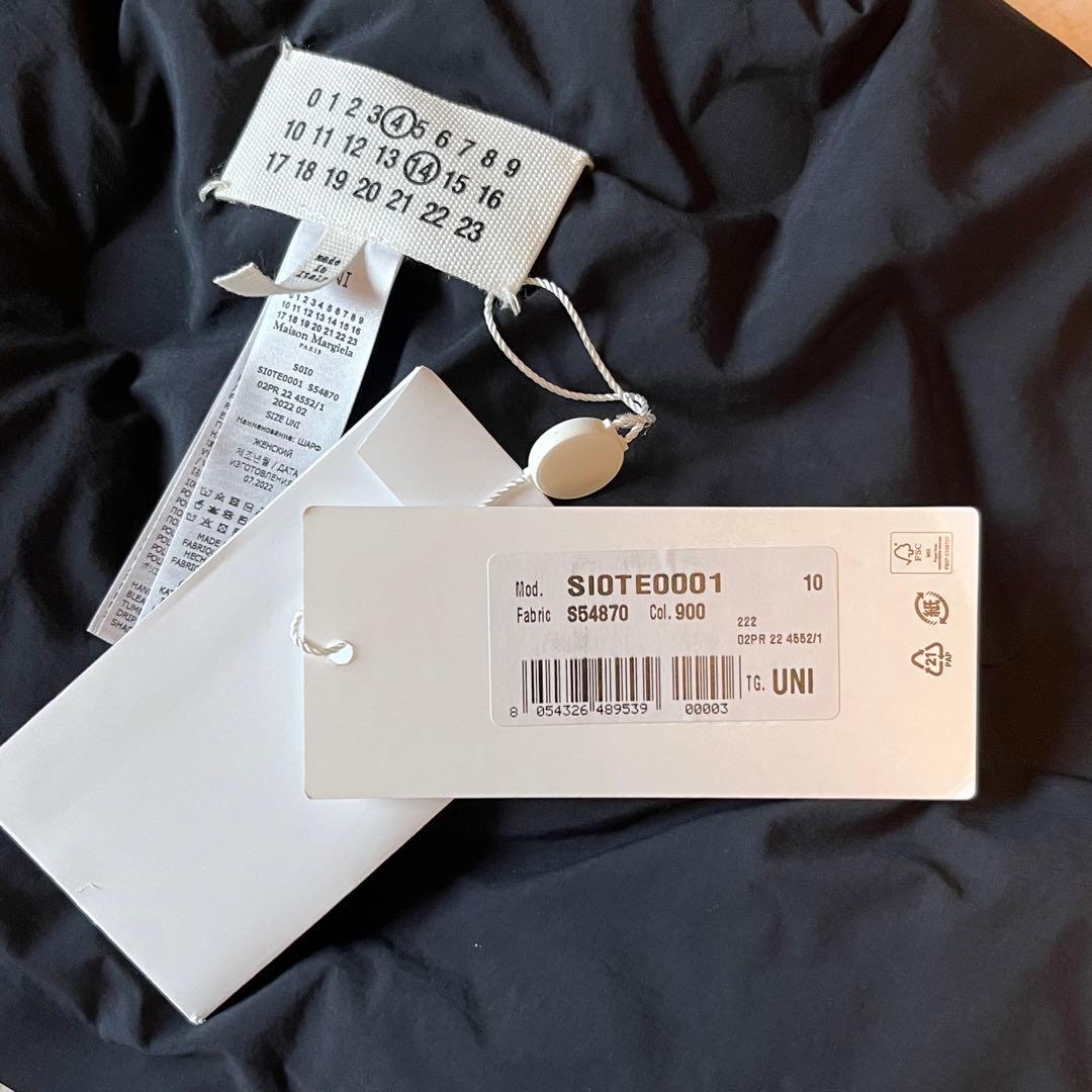 MAISON MARGIELA マフラー パテッド ナイロン 4ステッチ