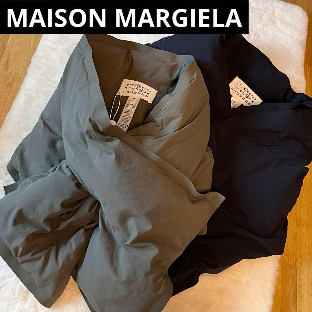 MAISON MARGIELA マフラー パテッド ナイロン 4ステッチ