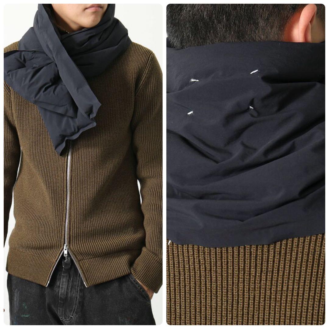 MAISON MARGIELA マフラー パテッド ナイロン 4ステッチ