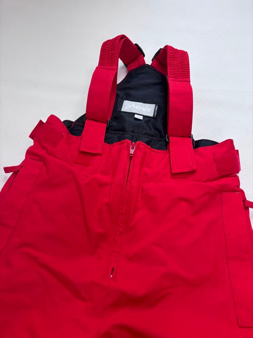 【美品】phenix フェニックス スキーウェア 上下セット 140 調節機能付