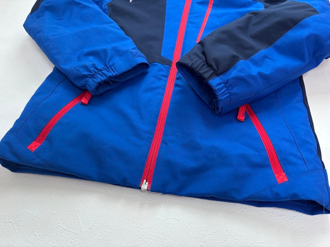 【美品】phenix フェニックス スキーウェア 上下セット 140 調節機能付