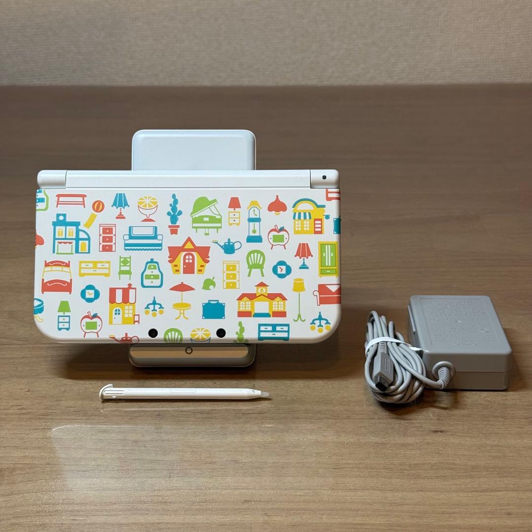 6-019 Newニンテンドー3DS LL ハッピーホームデザイナー 上下IPS