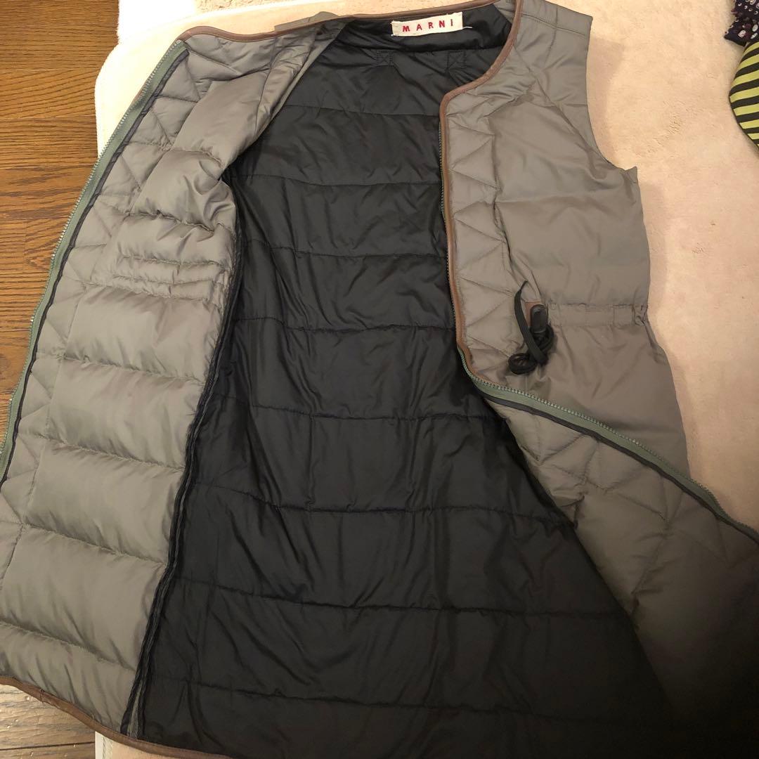 オシャレ　MARNI ベストジレダウンコート