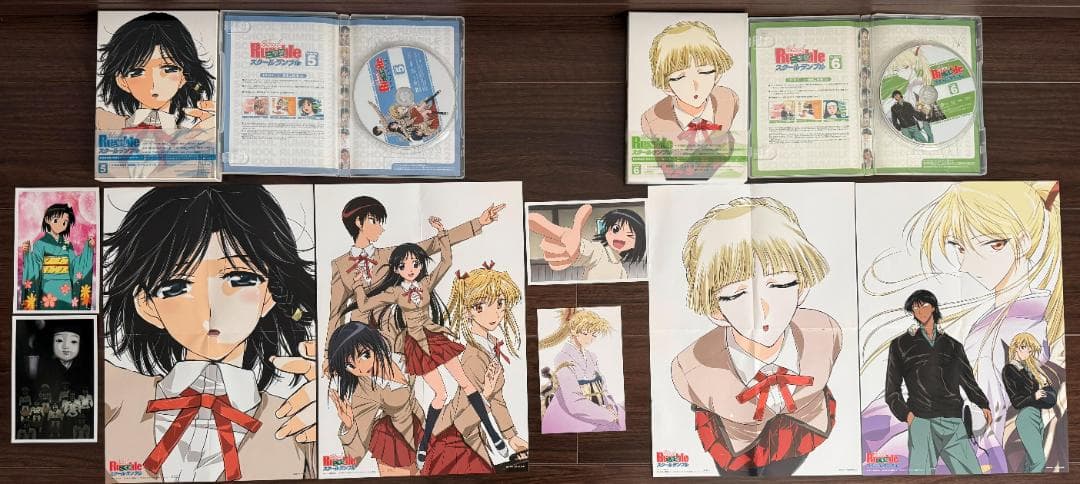 スクールランブル セル版DVDセット全巻21枚 1期＋1期補習+2期＋3期