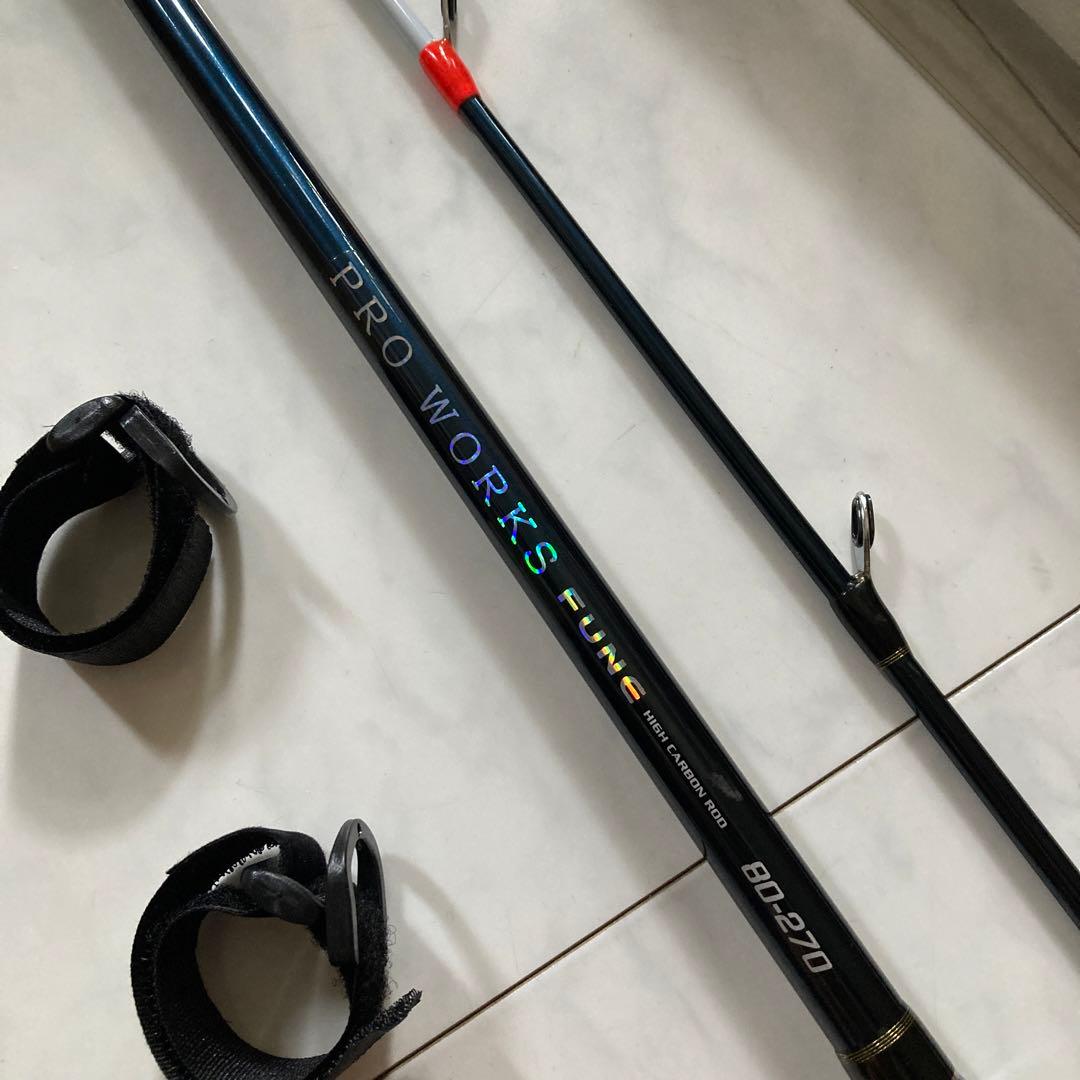 PRO WORKS FUNE プロワークス船　ムーチング竿　驚異的な粘り‼︎