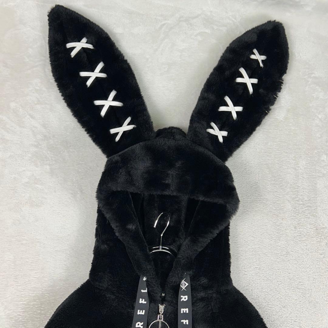 完売品♡レフレム うさ耳BIGファーパーカー/ファーブルゾン フーディー 23年