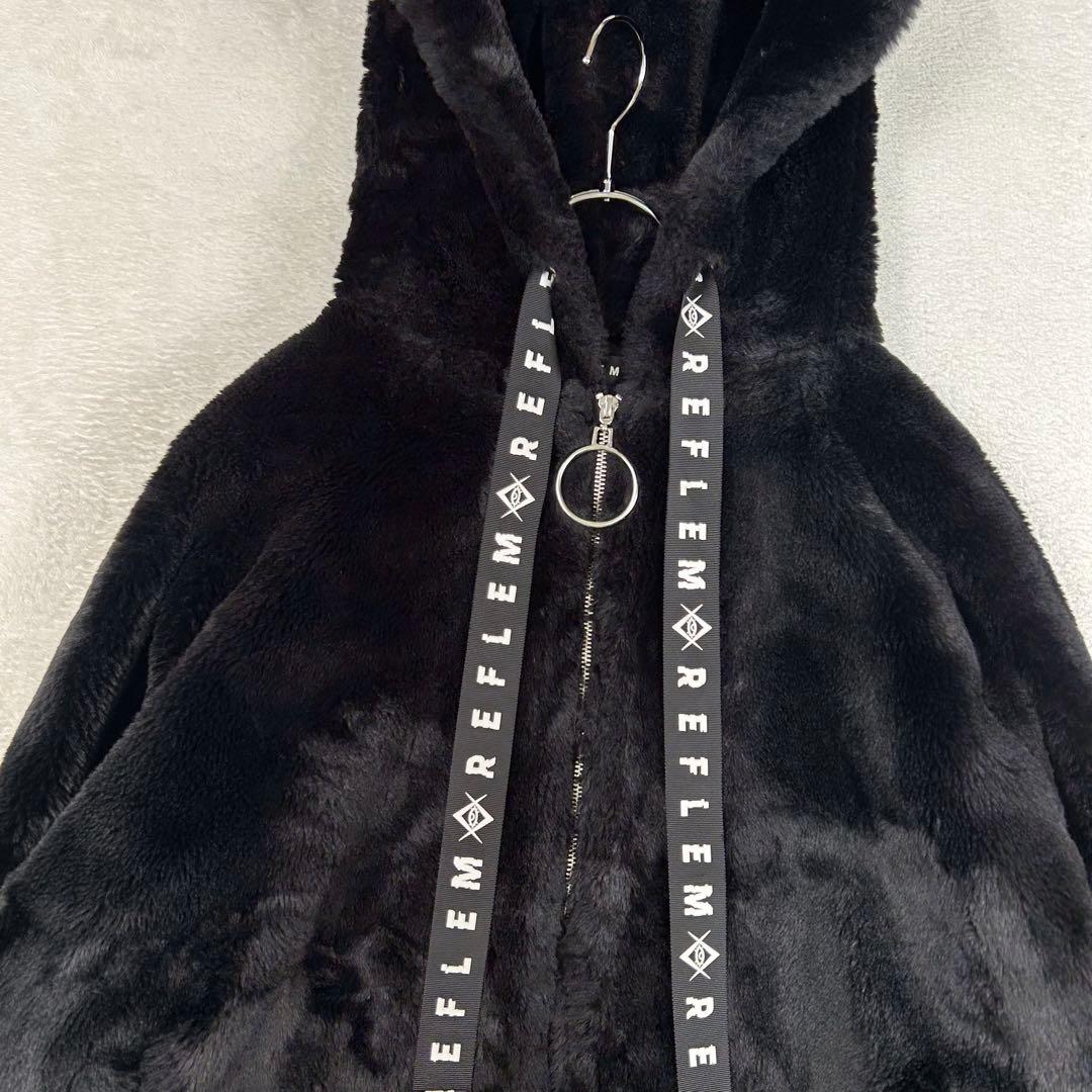 完売品♡レフレム うさ耳BIGファーパーカー/ファーブルゾン フーディー 23年