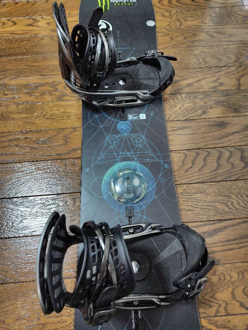 スノーボード Burton CUSTOM 154cm + BURTON GENESIS