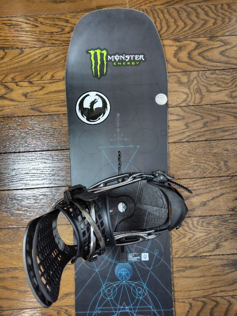 スノーボード Burton CUSTOM 154cm + BURTON GENESIS