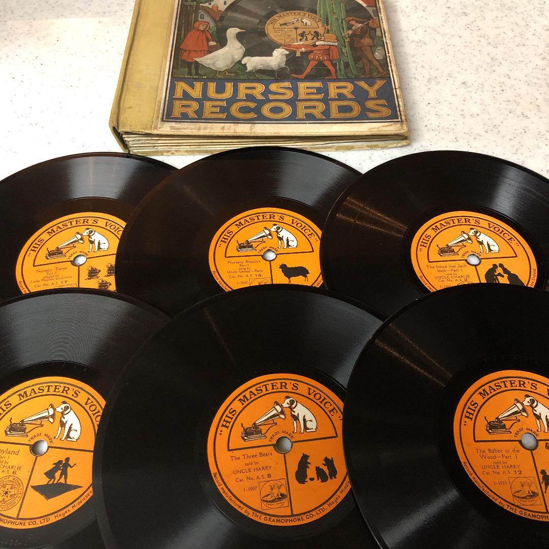 超貴重!!! HMV 7インチ 6枚組 トーイレコード