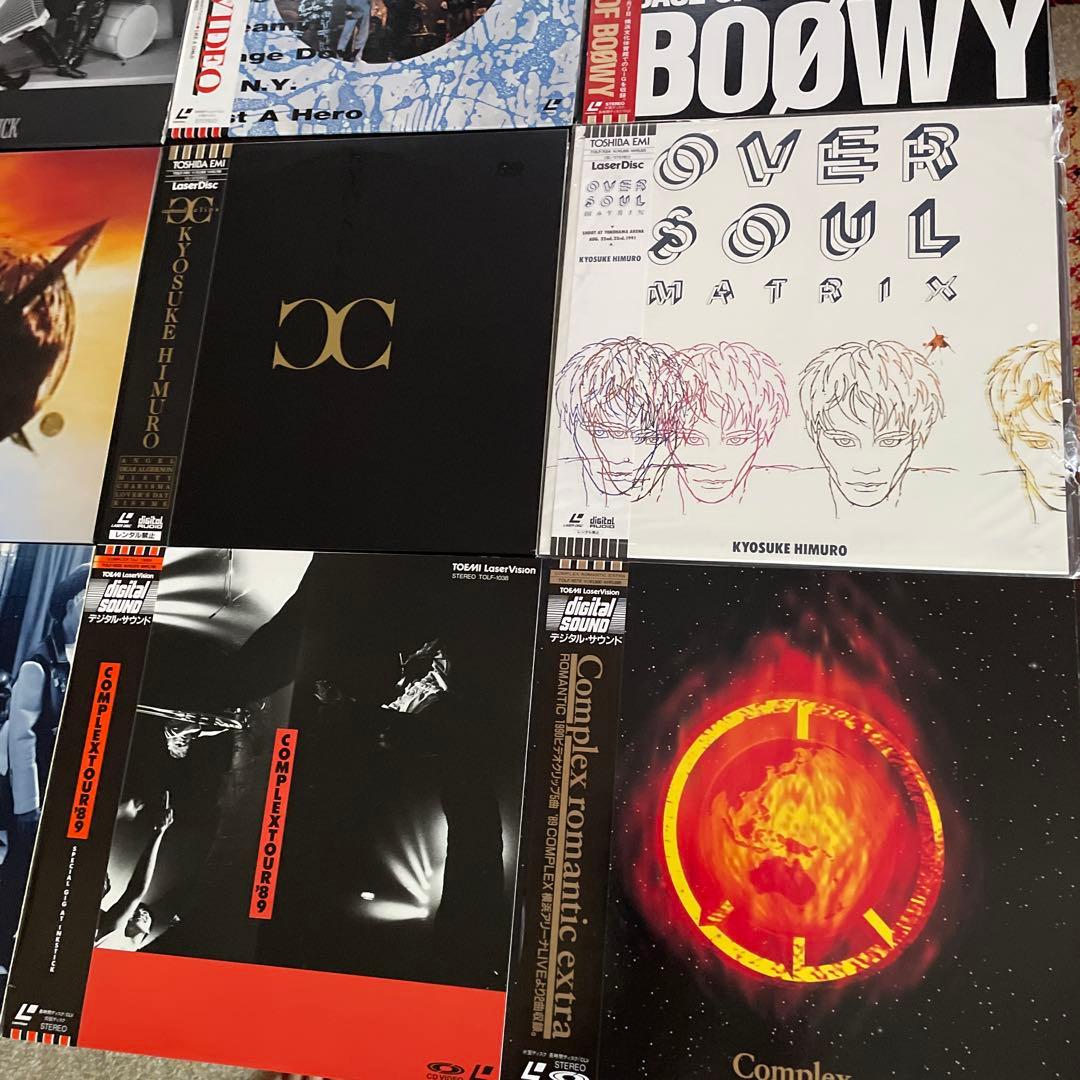 BOΦWY COMPLEX BUCK-TICK 氷室京介 布袋寅泰 LD 12枚