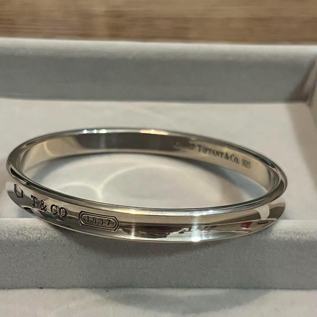 ティファニー 1837ナローバングル925 18cm