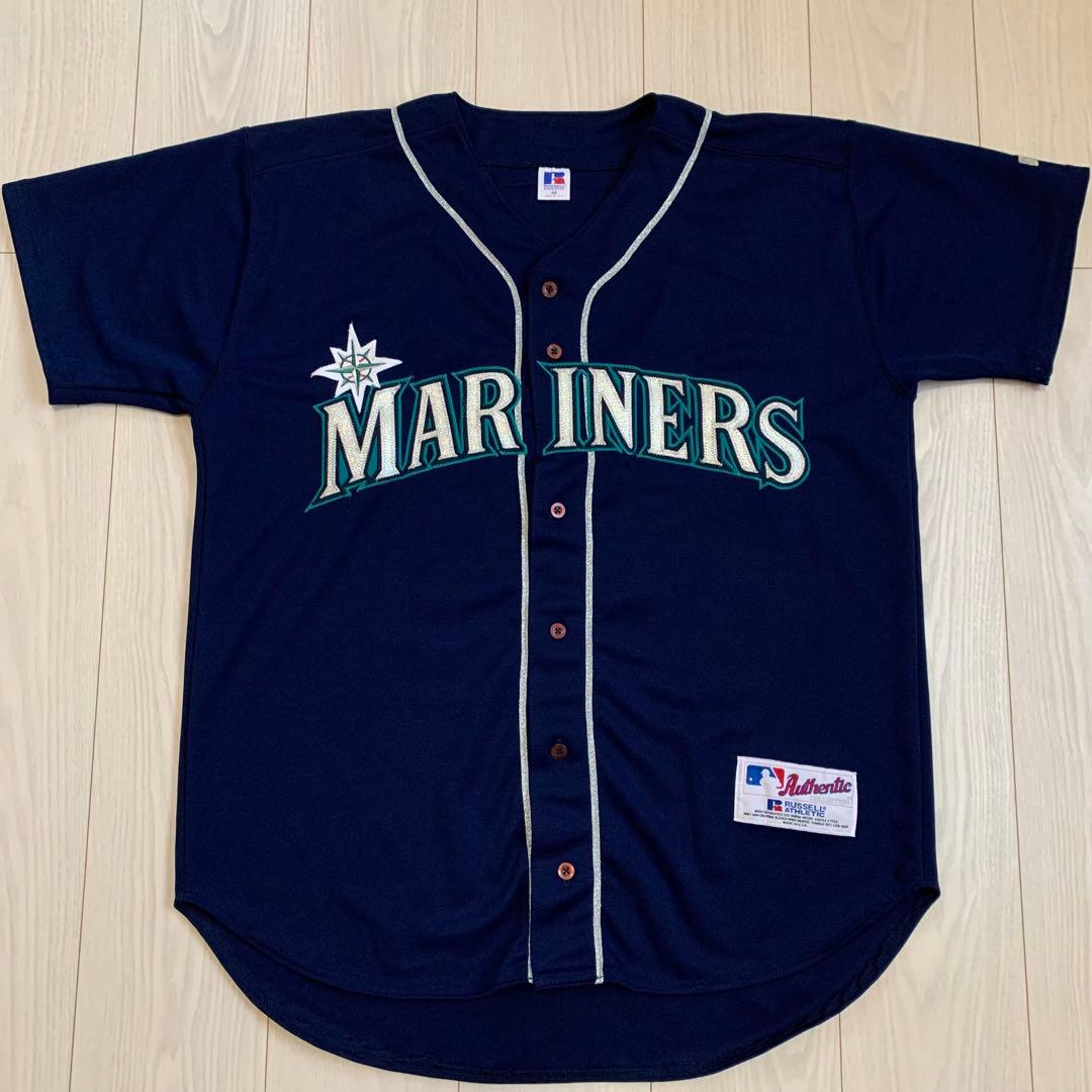 USA製 ラッセルアスレティック イチロー マリナーズ 全刺繍 ユニフォーム