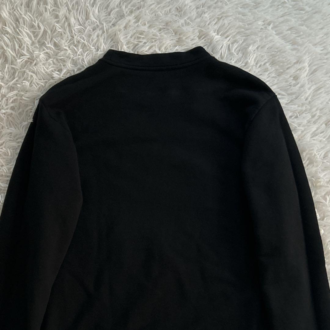 希少サイズ品✨ VERSACE ヴェルサーチ ゴールド刺繍 スウェット 黒 L