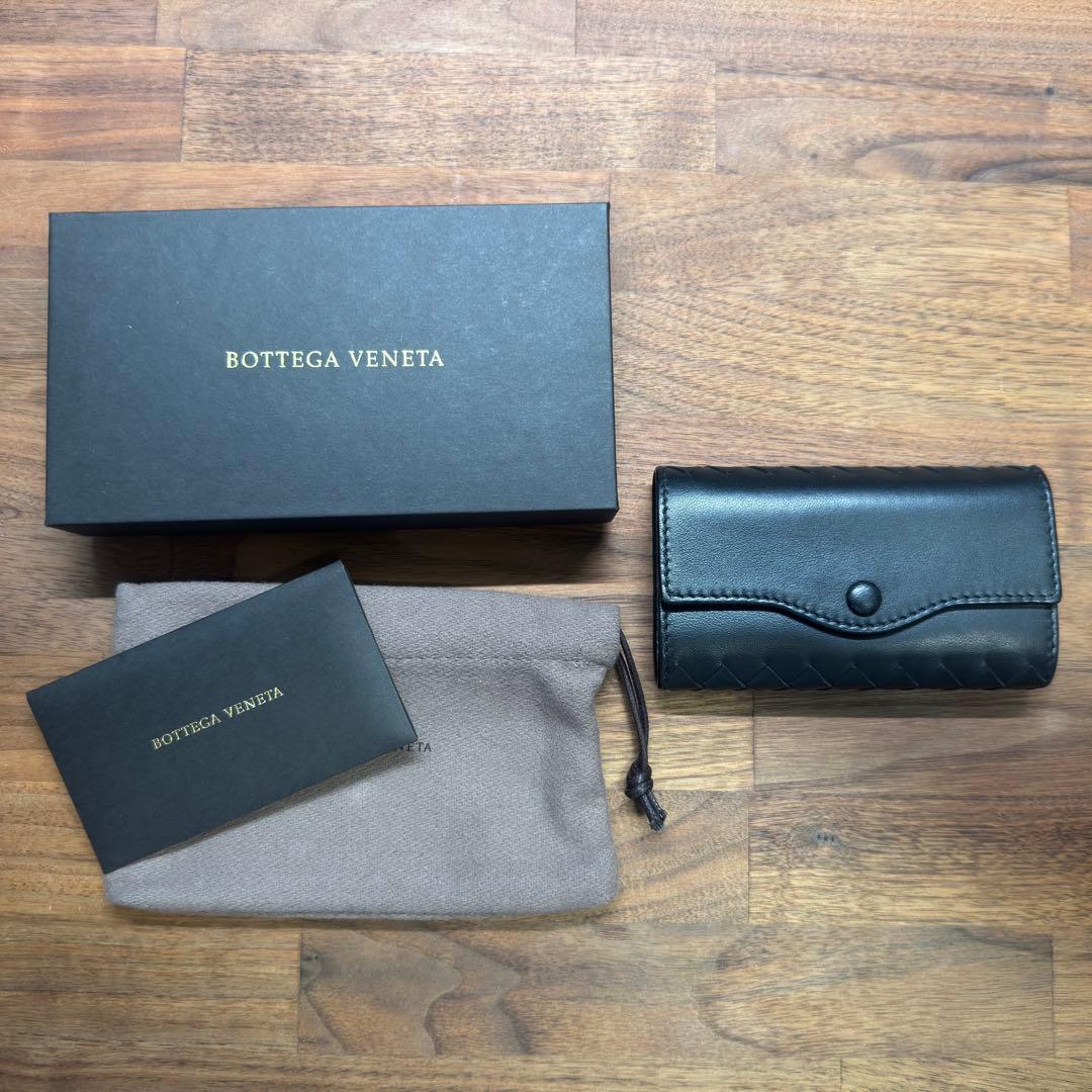 Bottega Veneta ブラックキーケース