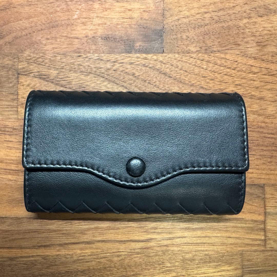 Bottega Veneta ブラックキーケース
