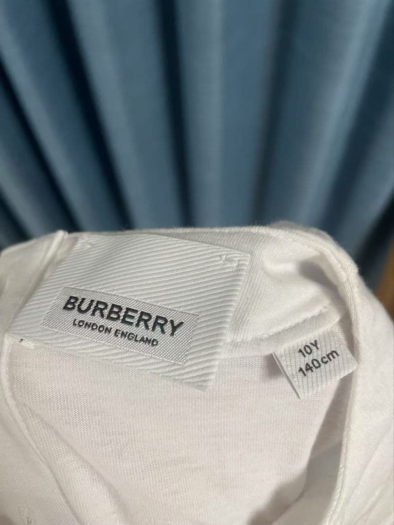 BURBERRY 半袖ストライプワンピース 140cm