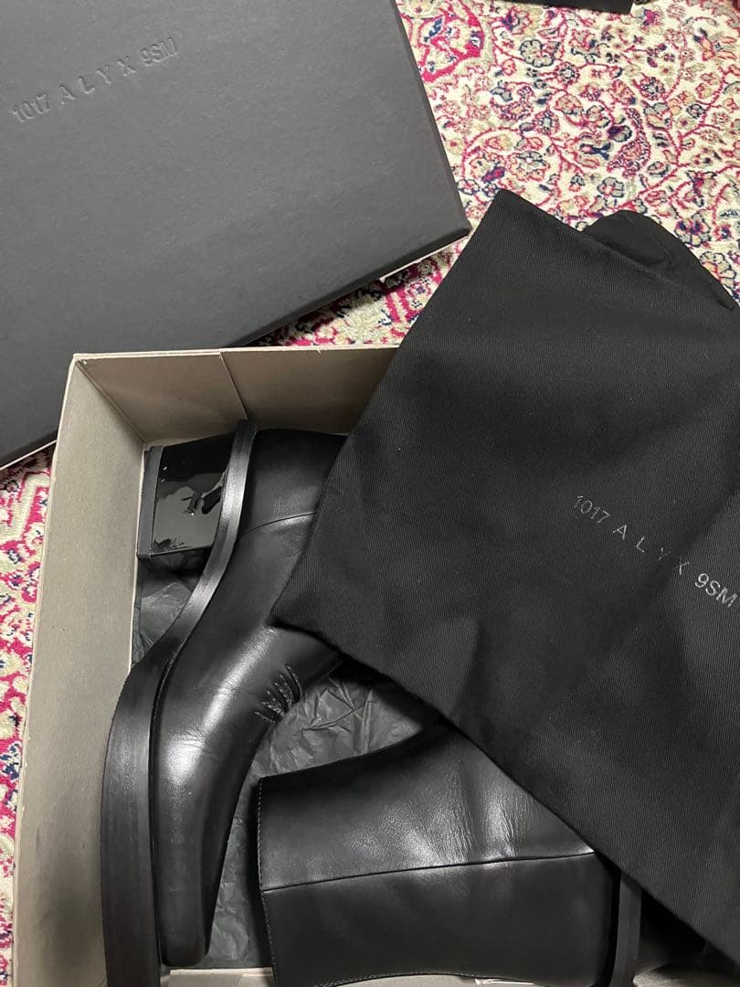1017 ALYX 9SM ヒールブーツLeone ankle boots 39