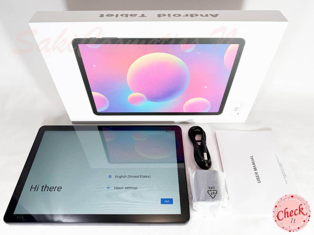 専用ケース付属！✨最新版10インチタブレット✨ Tavoni♡V5 美品✨