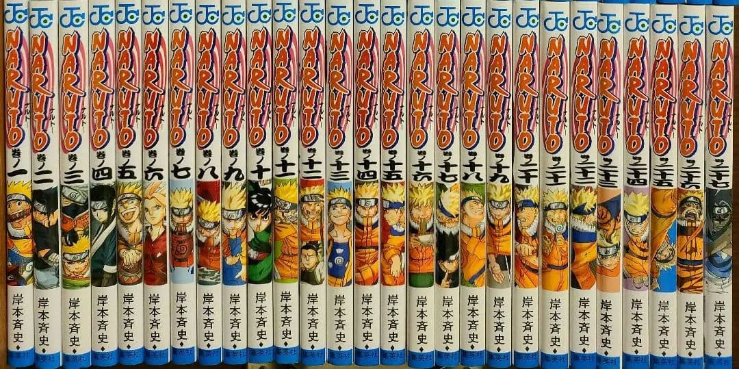 【良品】ナルト　NARUTO　naruto　全72巻　全巻セットプラス　外伝付き