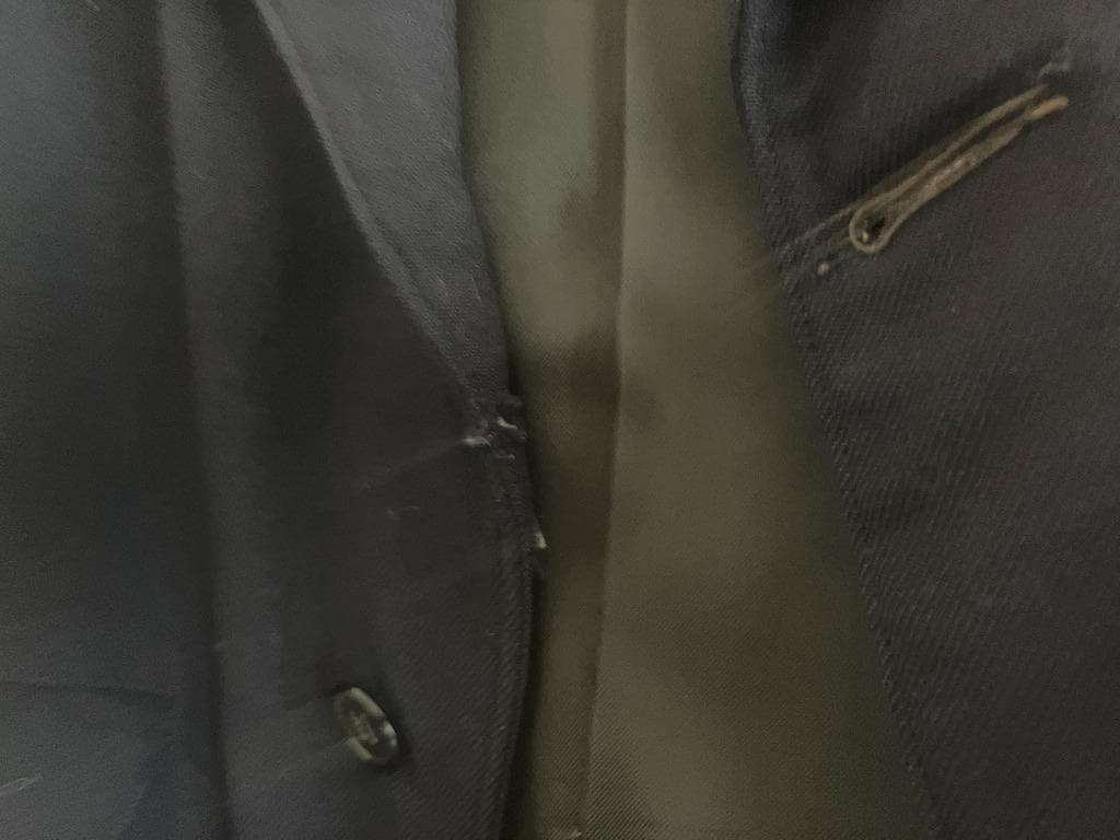 VINTAGE ビンテージ　サックコート　Rose & Company ネイビー