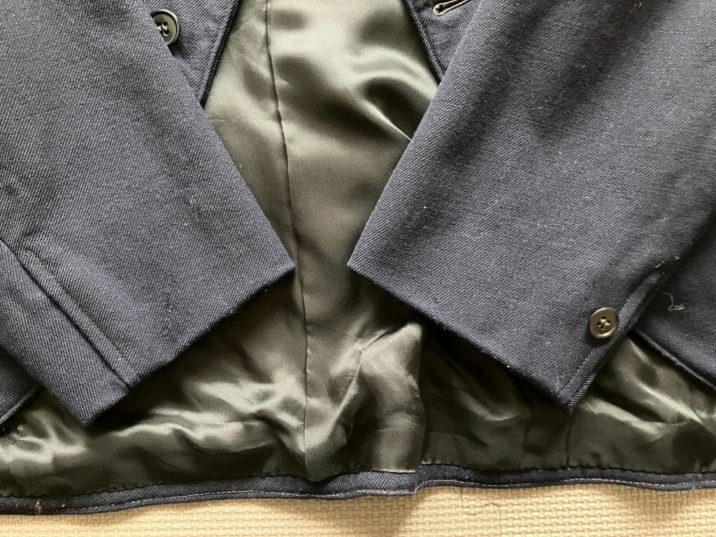 VINTAGE ビンテージ　サックコート　Rose & Company ネイビー