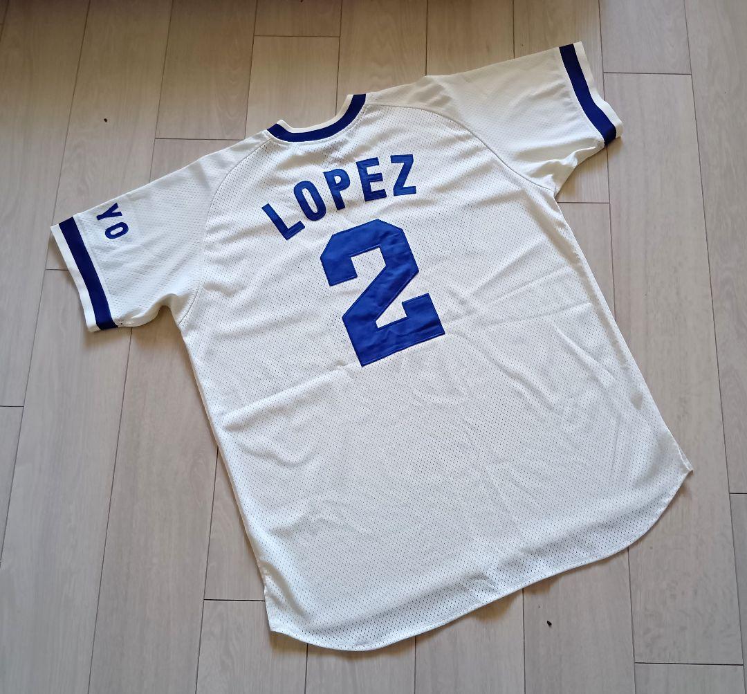 【数量限定　完売】大洋　ホエールズ　復刻　ロペス　ホーム　ユニフォーム　L