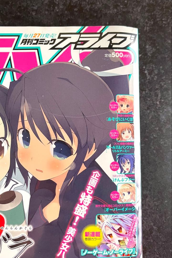 ●コミックアライブ 2013年 3月号 ●新連載 ノーゲーム・ノーライフ 榎宮祐