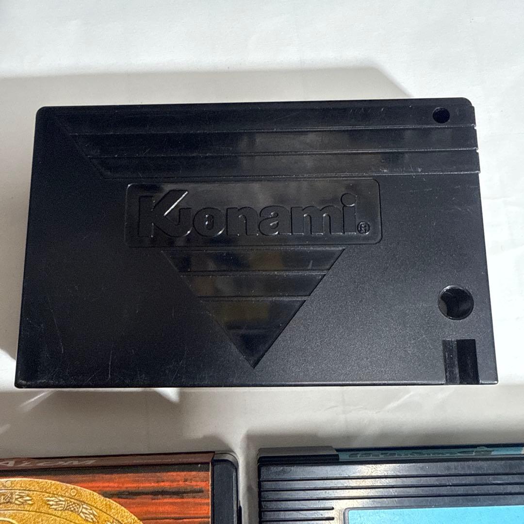 コナミ　MSX ソフト　3本　未チェック
