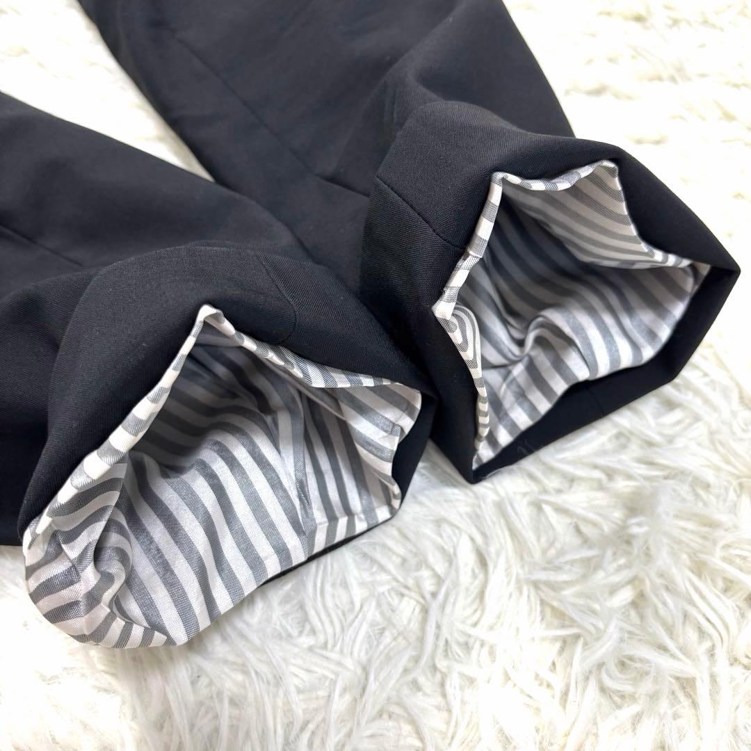 【美品】Aquascutum コート チェルッティ 日本製 ブラック XL