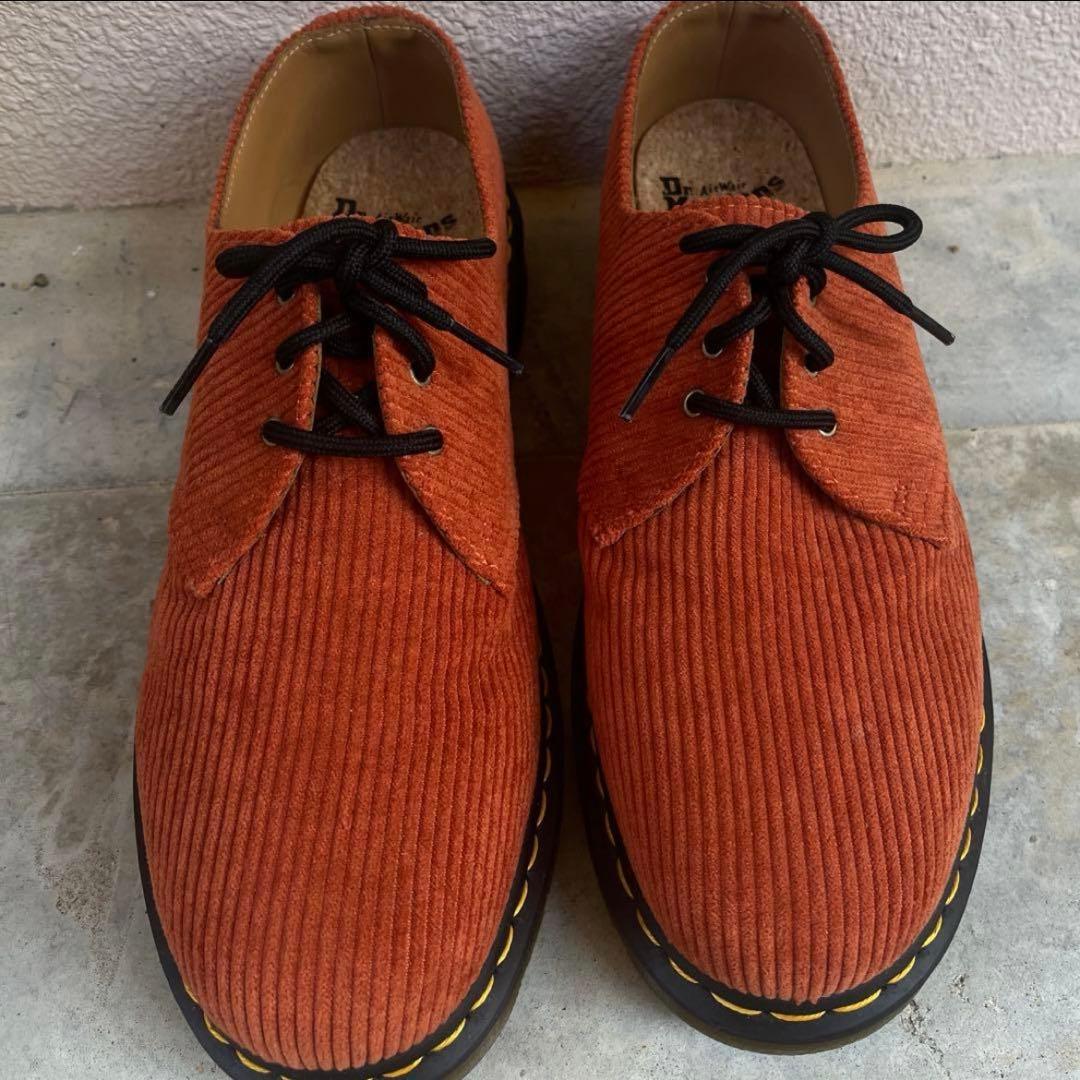 靴 1461 CORDUROY SHOES DR MARTENS UK9 28CM