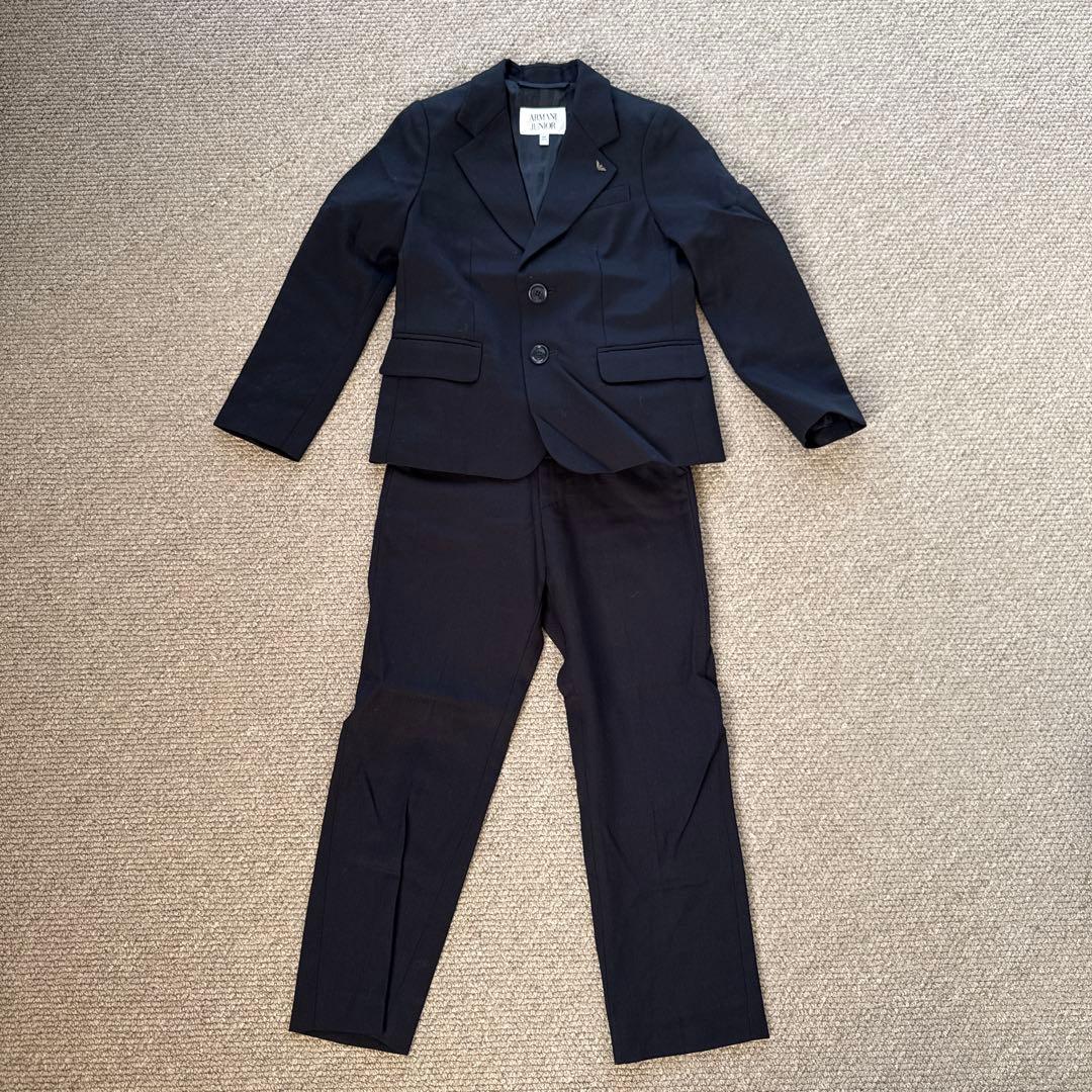 ARMANI JUNIOR ネイビー スーツセット 6A