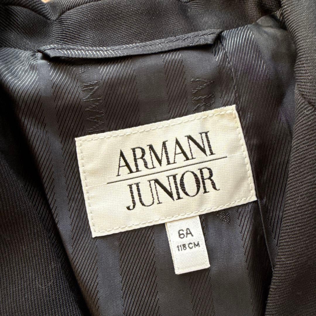 ARMANI JUNIOR ネイビー スーツセット 6A
