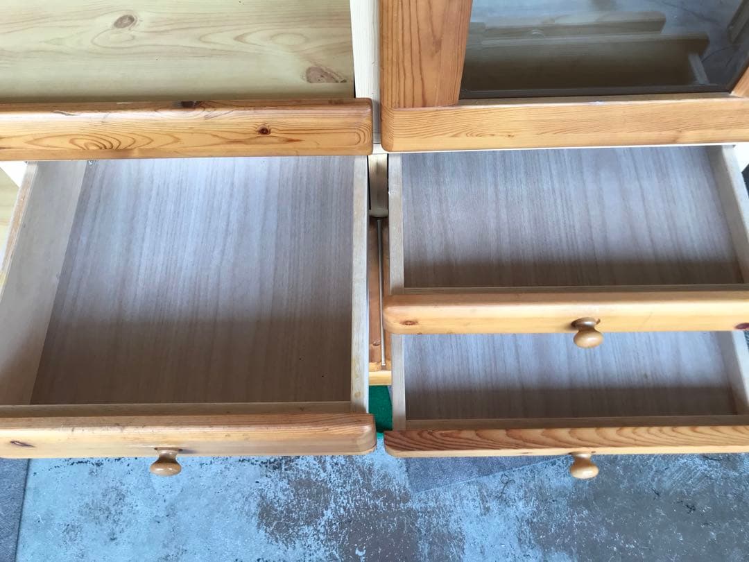 そら工房♥ キッチンボード　食器棚　フレンチ