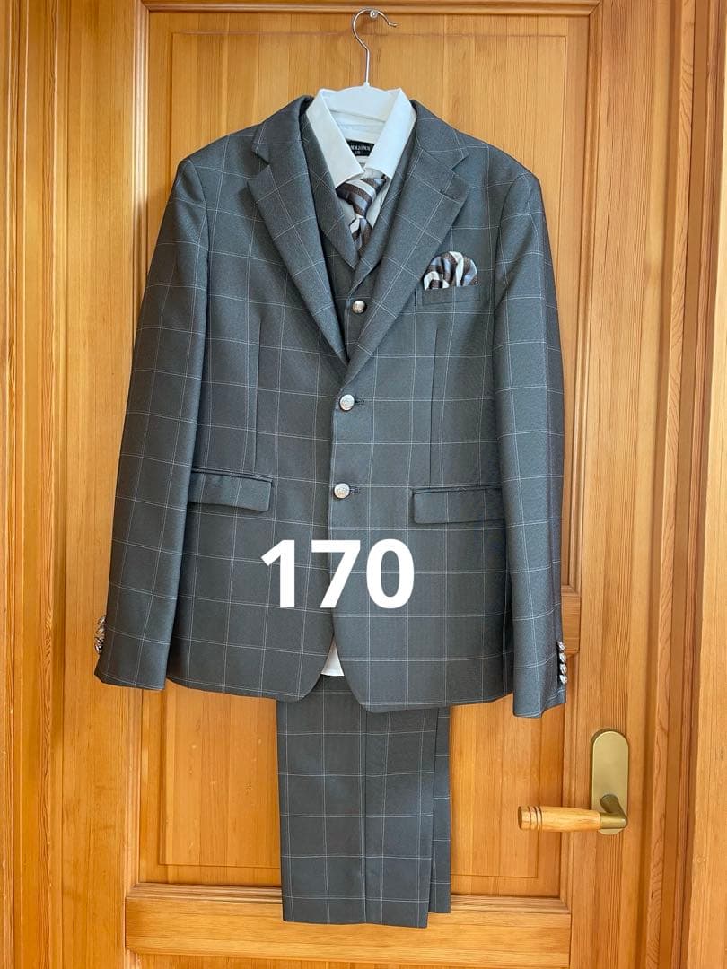 WANDER FACTORY チェック柄スーツ170