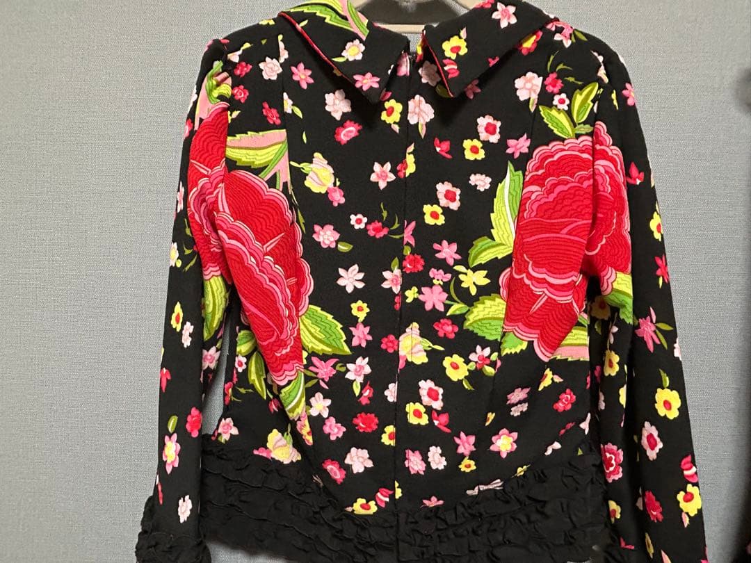 3/14まで限定値下げ フラメンコドレス 花柄 黒