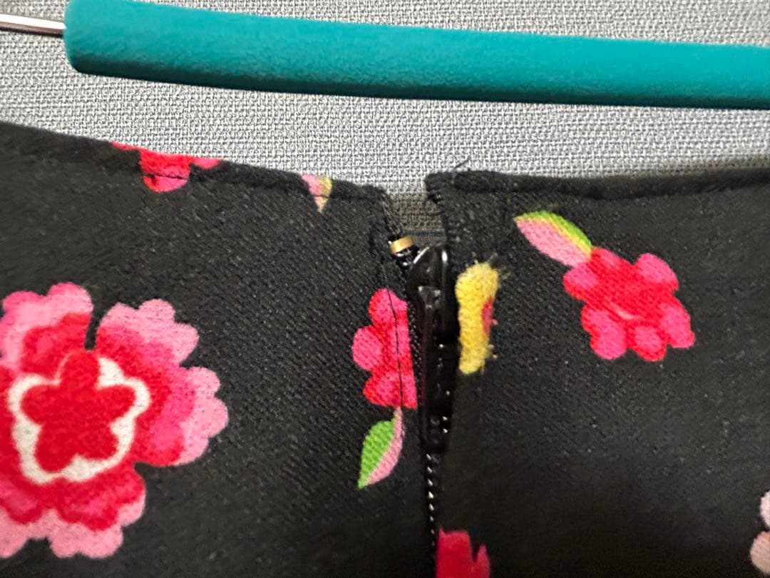 3/14まで限定値下げ フラメンコドレス 花柄 黒