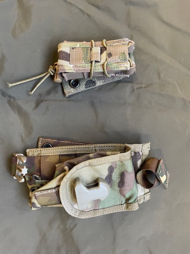 blue force gear chlk belt 30インチ　ポーチ付き