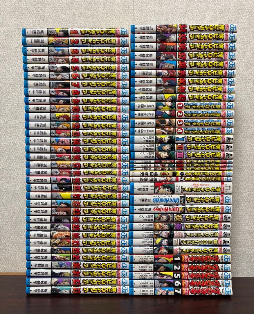 僕のヒーローアカデミア全巻セット 関連本25巻付き