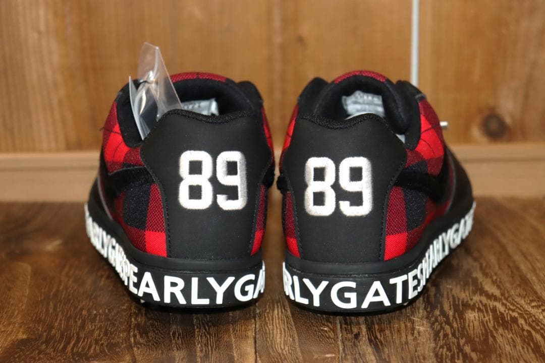 新品　パーリーゲイツ バッファローチェック ゴルフシューズ 23.5cm　併