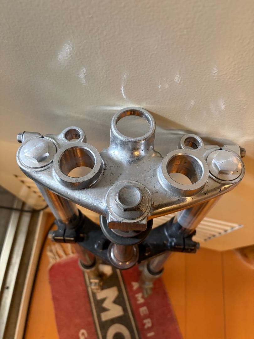 SR400 1JR 延長フロントフォーク一式　　ドラム用 chopper